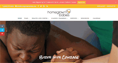 Desktop Screenshot of homegrownbabies.com